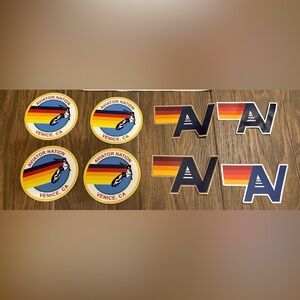 Aviator Nation Rainbow Logo Sticker Pack